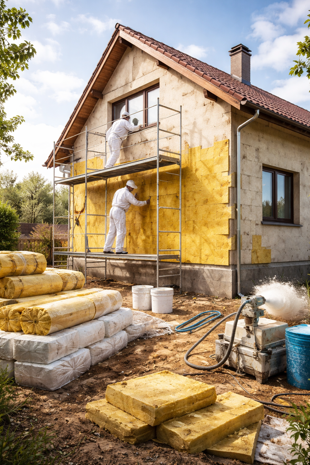 Профессиональное утепление домов в Рязани — тепло, надежность, экономия